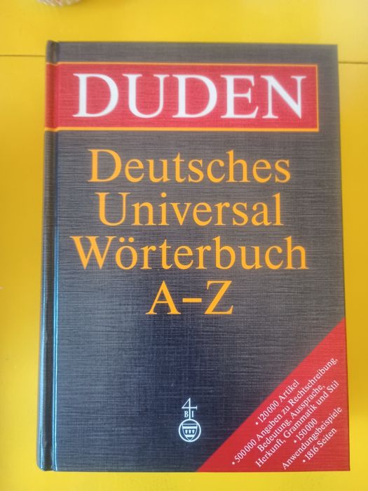 DUDEN Deutsches Universa Wörterbuch A-Z

Deutsches Universa Wörterbuch