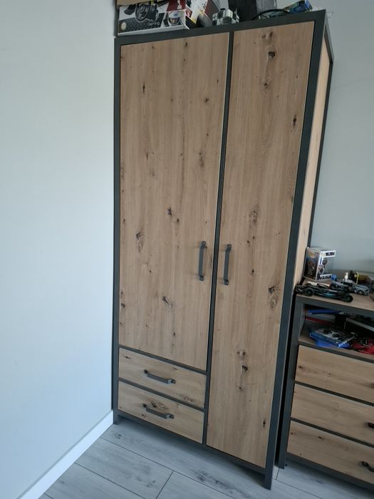 Komplet mebli weston komoda szafa regał