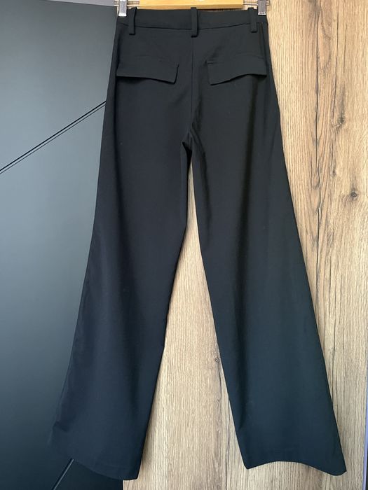 Spodnie z szerokimi nogawkami dzwony XXS/32 H&M