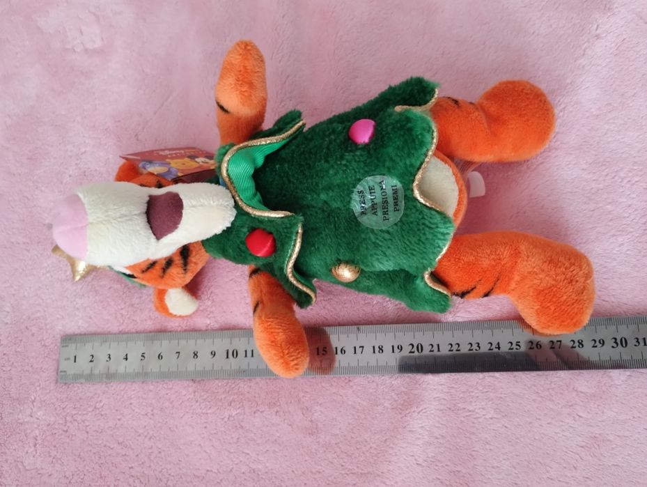 Оригинал Disney Музыкальная игрушка Тигра Тигруля 30см Елка новогодняя