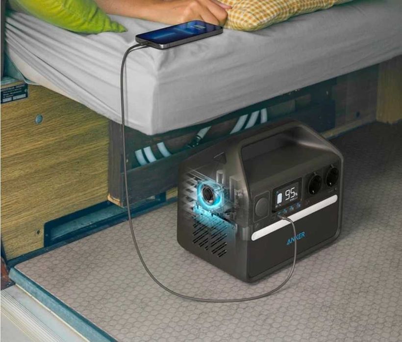 Зарядна станція Anker PowerHouse 535 / 500 Вт / 512 Вт⋅год