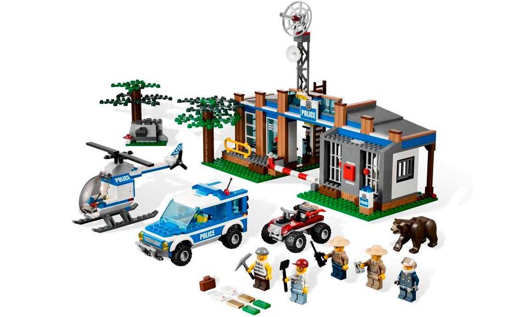 Lego City 4440 Пост лісової поліції
