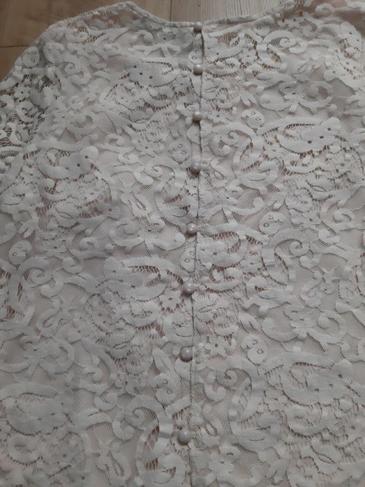 Bluzka koronka H&M r.S