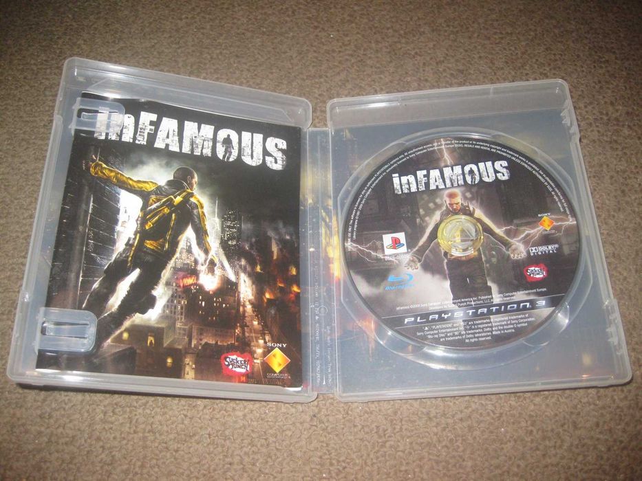 Jogo "Infamous" para Playstation 3/Completo!