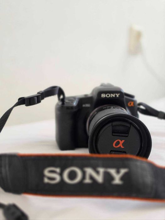 Lustrzanka Sony Alpha A350 + Obiektyw 18-70mm + Karta 8GB + Akcesoria – Gotowy Zestaw!
