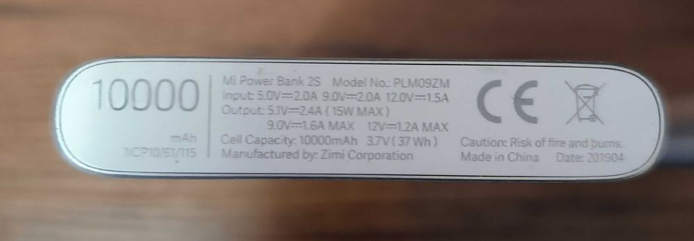 power bank xiaomi 10000mah