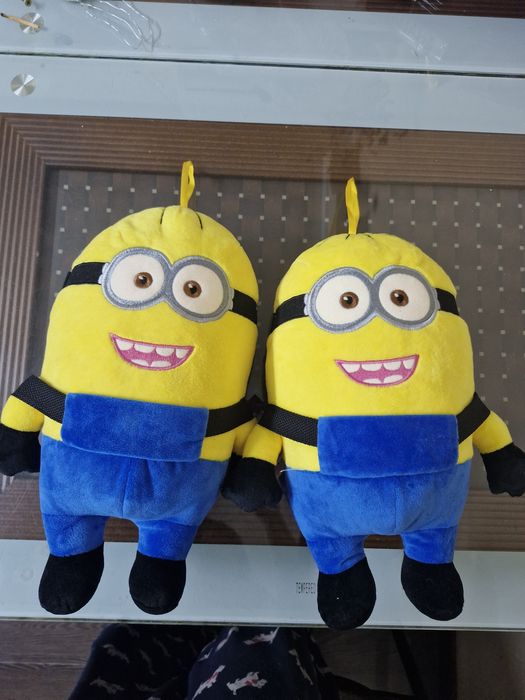 Міньон, Миньйон, Посіпака м‘яка іграшка, 33 см