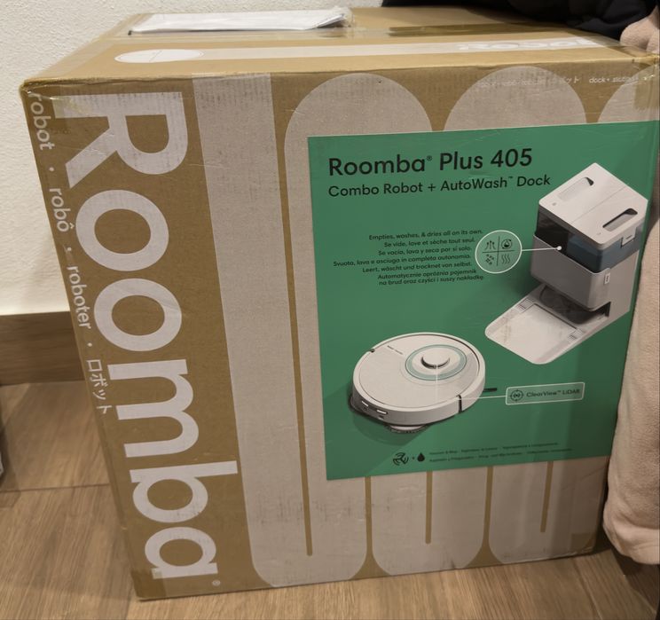 ASPIRADOR IROBOT 405+ BRANCO / novo em caixa