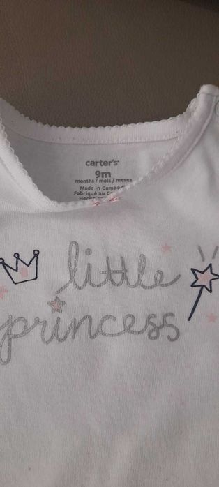 74 80 Carter's 2x komplety body + legginsy dla dziewczynki 9 m-cy