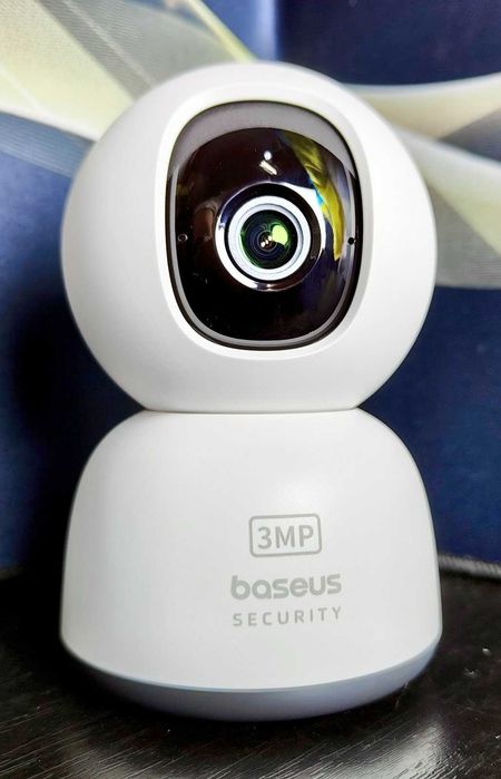Поворотна Wi Fi камера спостереження Baseus Security P1 Lite 2K IP відеоняня розумний дім