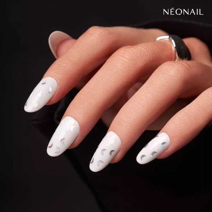 Neonail - Przezroczysty lakier hybrydowy z księżycami Mystic Moon
