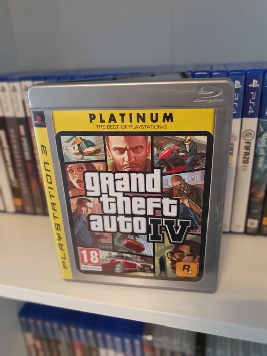 Caixa Grand Theft Auto IV PS3