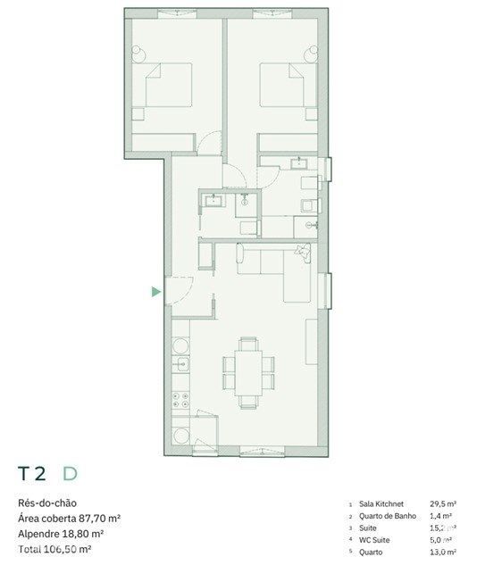 Apartamento T2 Venda em Malta e Canidelo,Vila do Conde