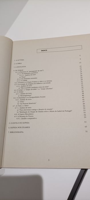 Introdução à leitura de Sophia de Mello Breyner Andresenn