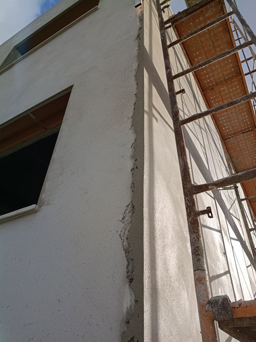 Revestimento - REBOCO PROJETADO  e estuque