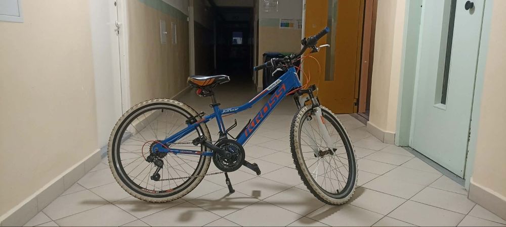 Rower kross hexagon na kołach 24" po przeglądzie