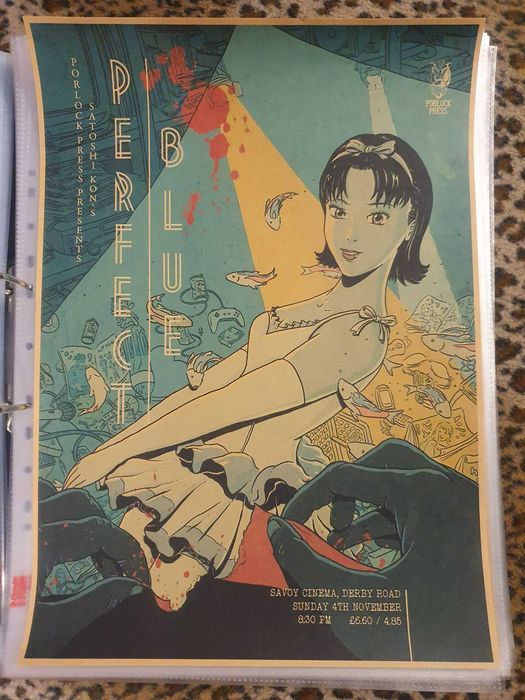 Plakat Perfect Blue A3 30x42 Dekoracja idealny na prezent
