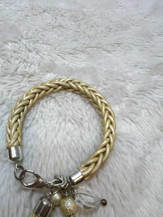 Bransoletka boho etno hippie pleciona warkocz casual klasyczna 30