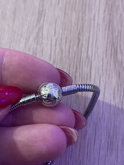 Nowa bransoletka Pandora srebrna