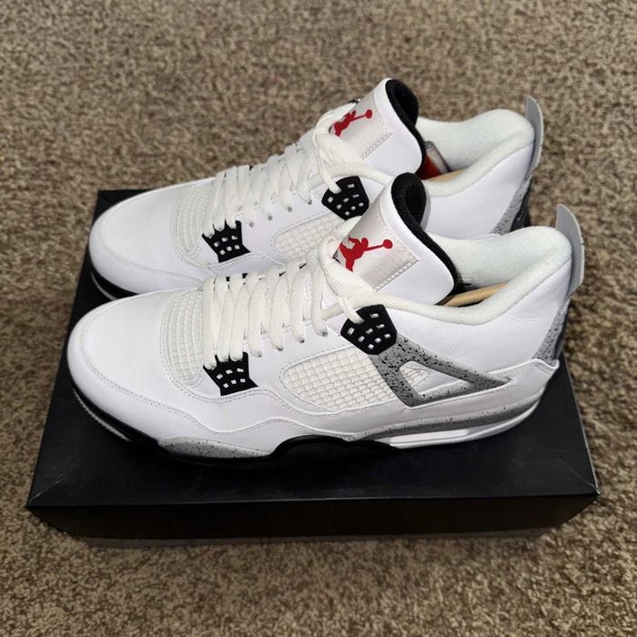Jordan 4 Retro White Cement R.38