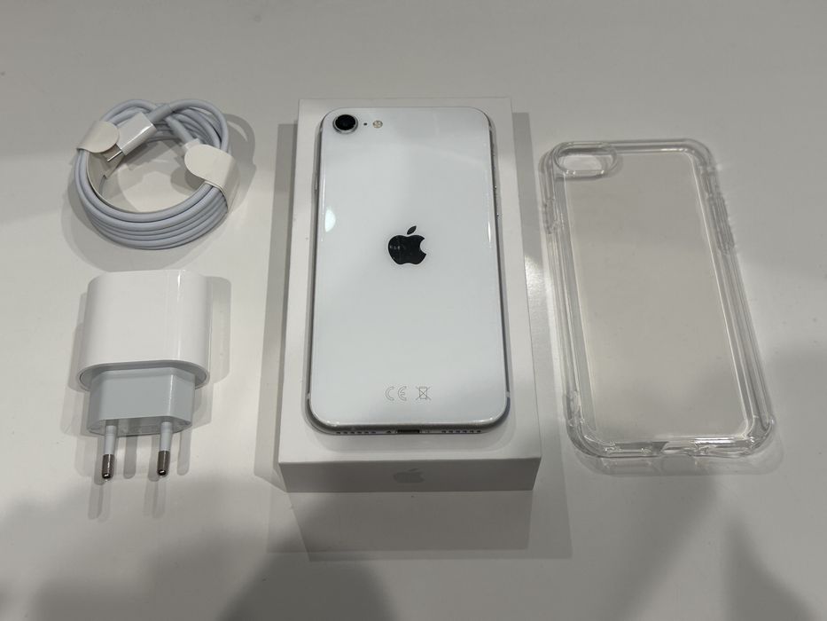 iPhone SE 2022– stan bardzo dobry , komplet bateria 91%