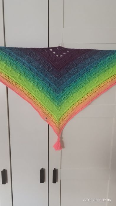 Chusta szydełkowa. HANDMADE