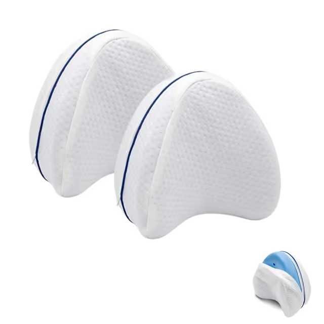 Pack 2 Almofadas Ortopédicas de Joelhos – Espuma de Memória (Novo)