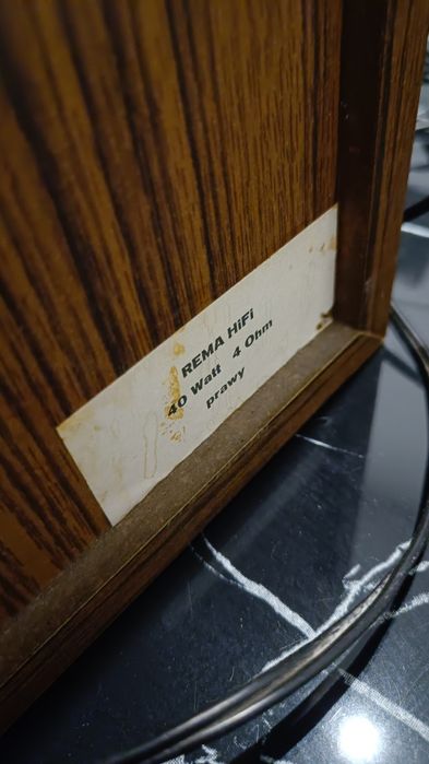 Kolumny/głośniki REMA HiFi