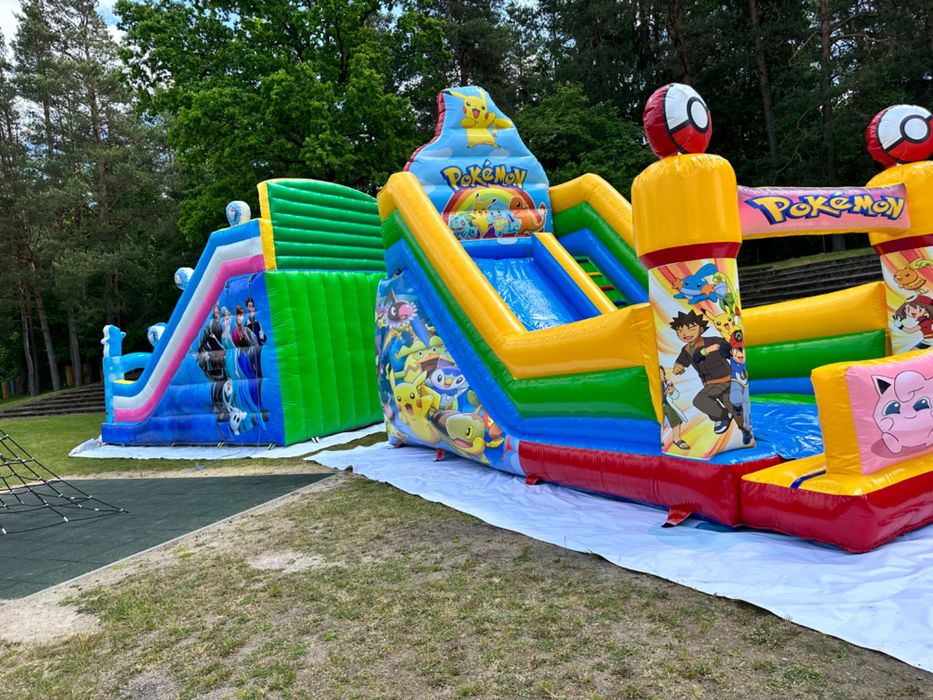Wynajem Zjeżdżalnie Dmuchańce Wytwornica Baniek Mydlanych oraz Dymu