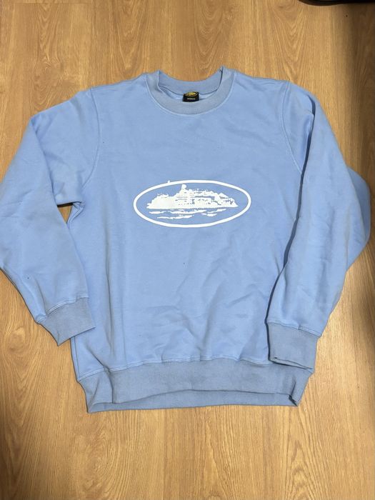 Sweat Corteiz Azul e branca