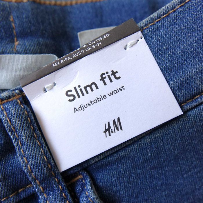 Spodnie jeansowe chłopięce Superstretch Jeans H&M r.134
