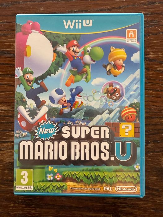 Jogo Wii U - Super Mario Bros U