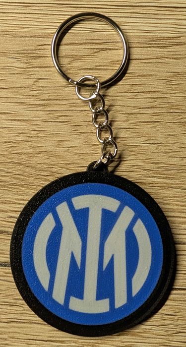 Brelok Breloczek do kluczy liga włoska AC Milan, Inter druk 3d