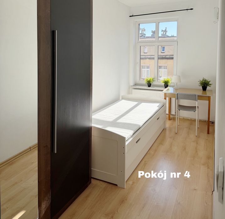 Duży pokój w Centrum Katowic. Bez pośrednika. Katowice Śródmieście.