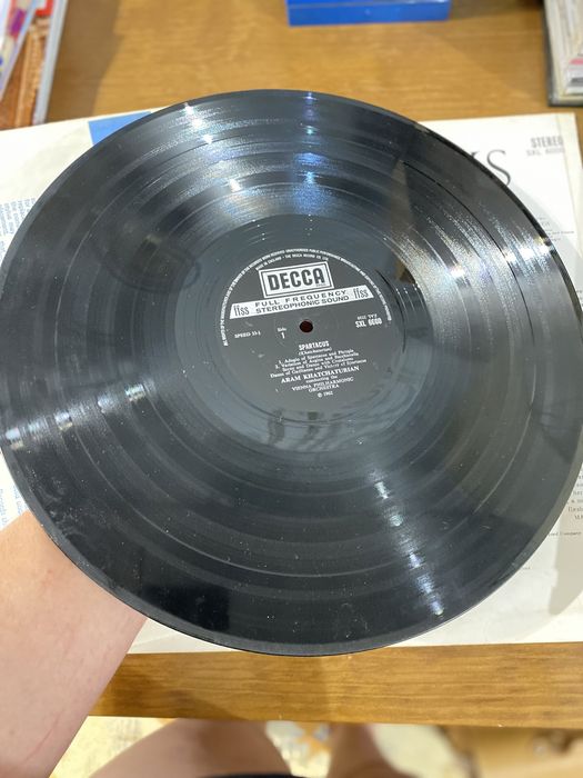 Vinil Khachaturian - SPartacvs SXL 600