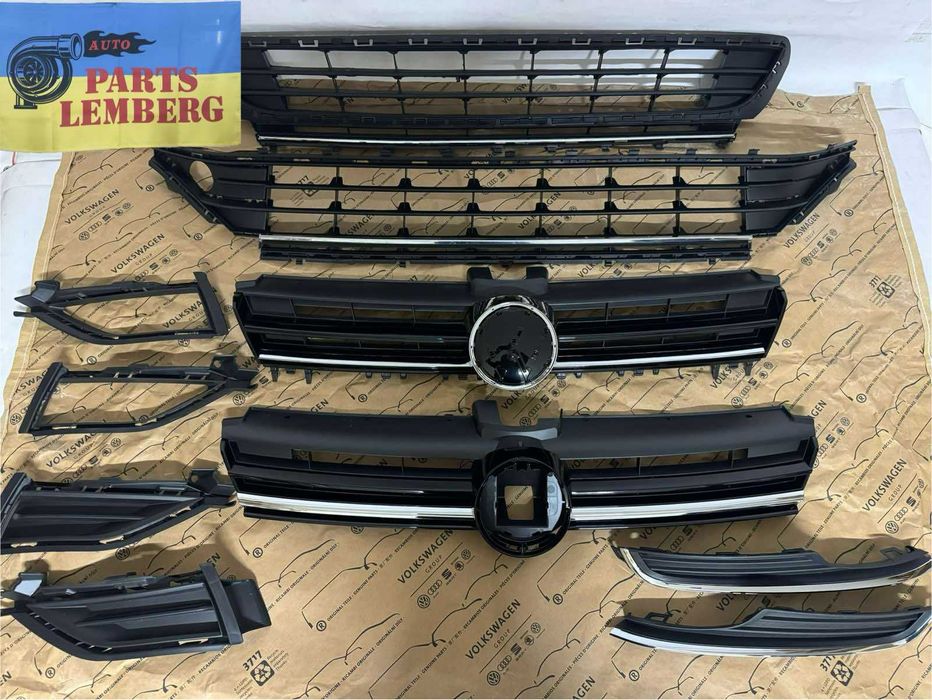 Golf 7 решітка радіатор бампер Гольф 7