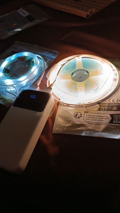 Багатофункціональна лампа та USB акумуляторний лед  ліхтарик