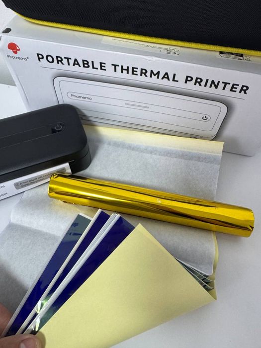 Термопринтер Phomemo M832, форматA4, тату принтер, термодрук, peripage