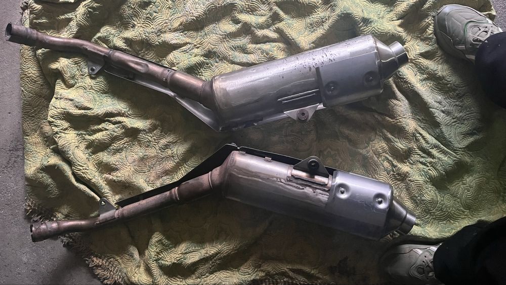 Escapes alterados Honda Varadero XL 1000