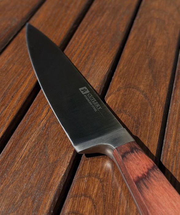 Кухонный нож поварской из нержавеющей стали Cutlery 34см