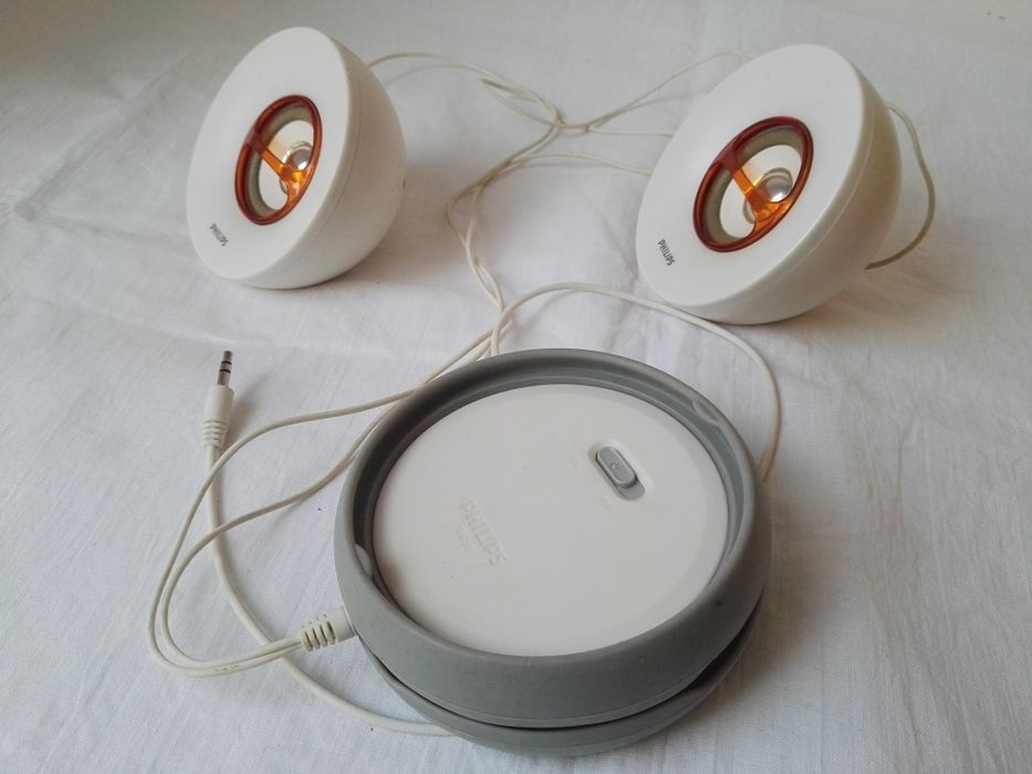 Mini głośniki Philips kolumny komputer laptop telefon stereo