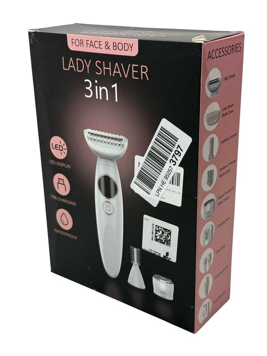 Depilator golarka dla kobiet 3w1