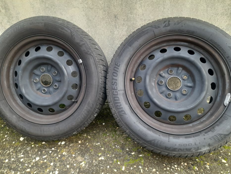 Pneus e jantes de ferro r16