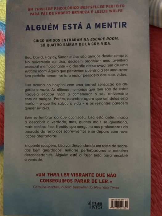 Alguém está a mentir- Rachel Amphlett