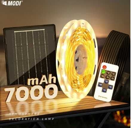 Iluminação solar de pérgula, chapéu de sol ou um pátio