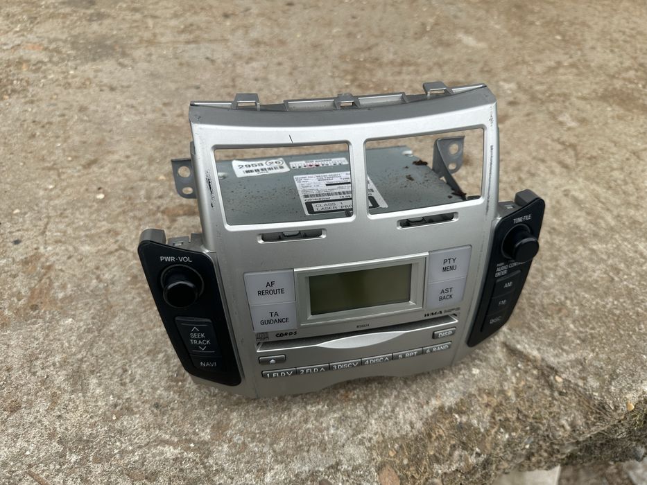 Radio toyota yaris 2008