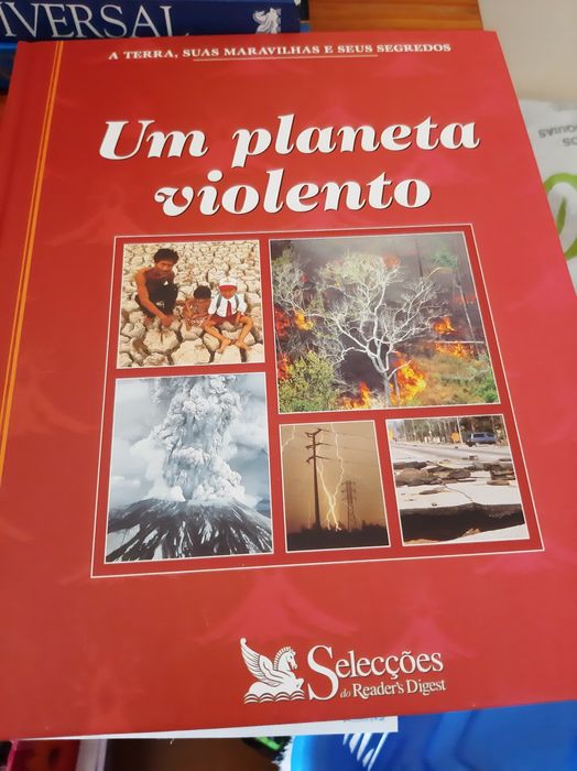 Enciclopédia sobre a terra e o mundo.  Excelente apoio de estudo