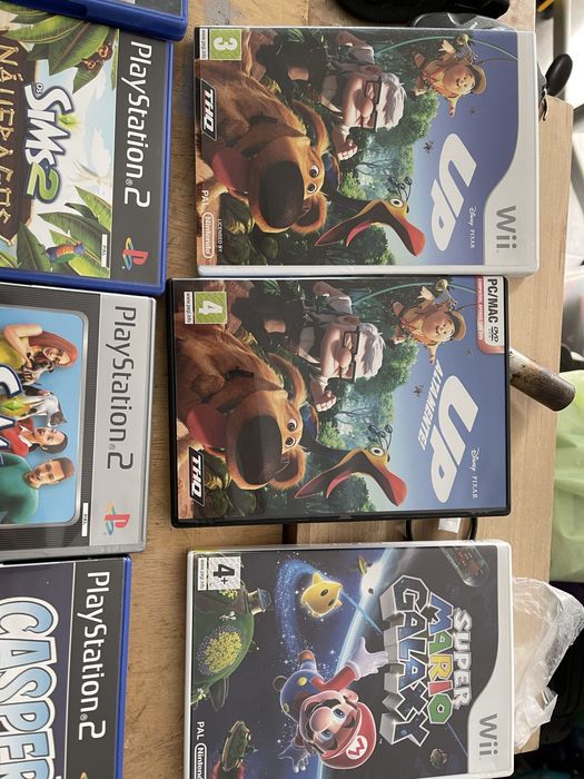 Jogos PlayStation 2 e Wii