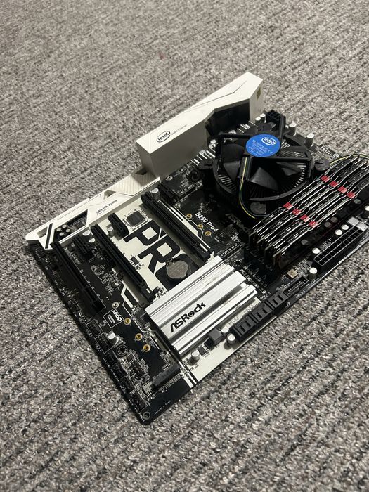 Płyta  Asrock b250 + I5 7400+ 16GB RAM – gotowy zestaw