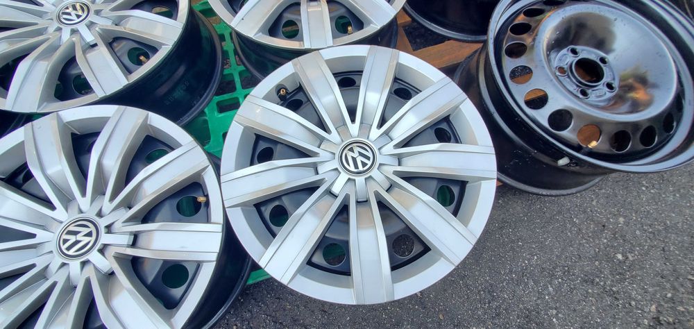Диски з ковпаками 5 112 R17, Volkswagen Tiguan, 6,5J ET 38